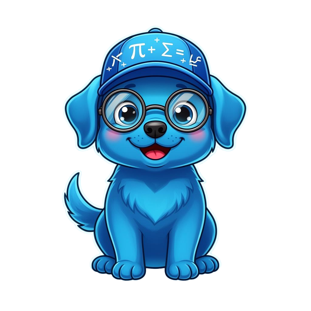 Mascota Labrador azul